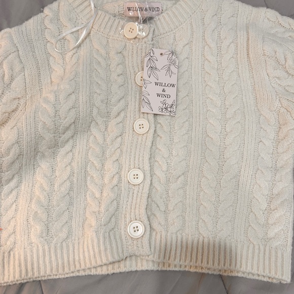 BRAND NEW Willow & Wind Button Down Knit Sweater Size ‘Medium NWT - Picture 1 of 8